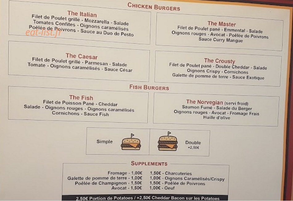 The Klassiker — carte page 2