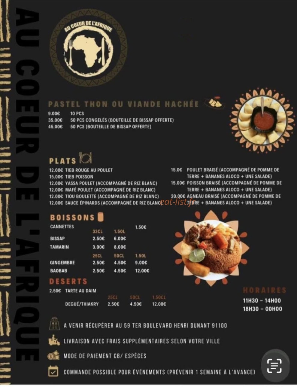 Au cœur de l'Afrique — carte page 1