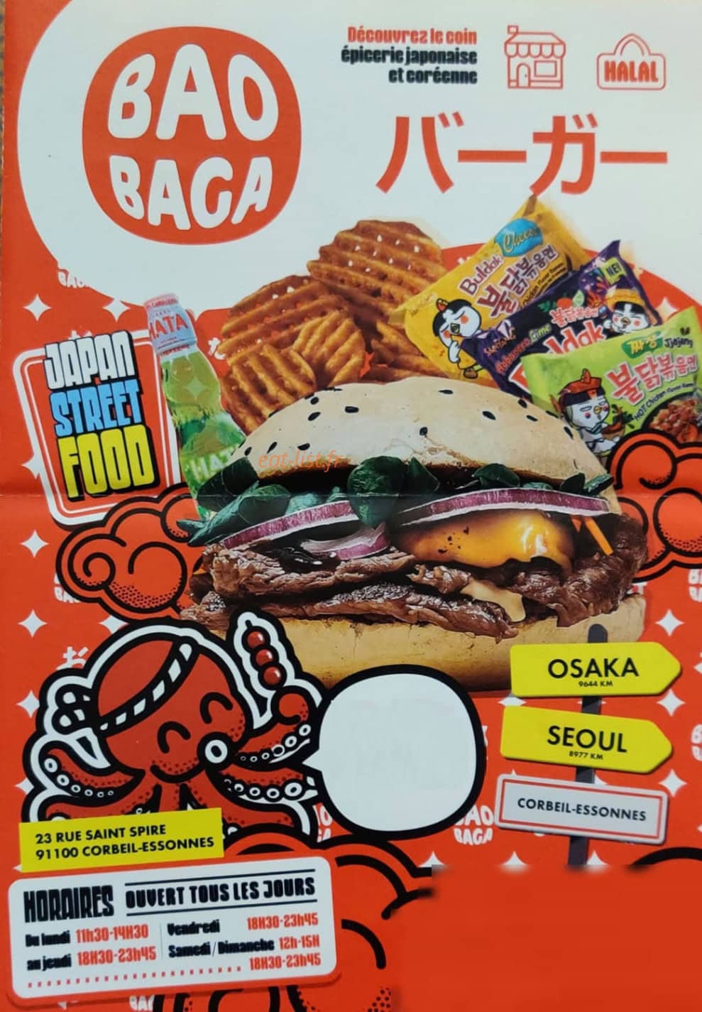 Bao Baga — carte page 1