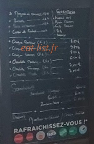 Café de la Place — carte page 1