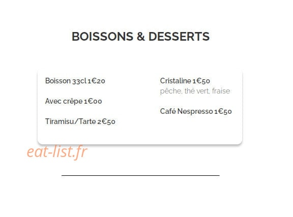 Fête à Crêpe — carte page 7