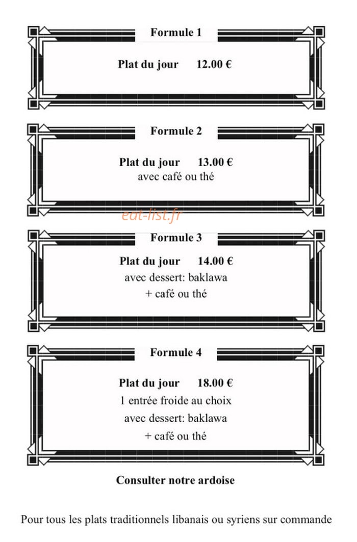 L'Orient — carte page 6
