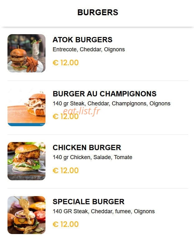 Le Rayko Lounge — carte page 3
