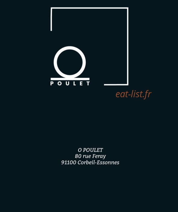 O’Poulet — carte page 1