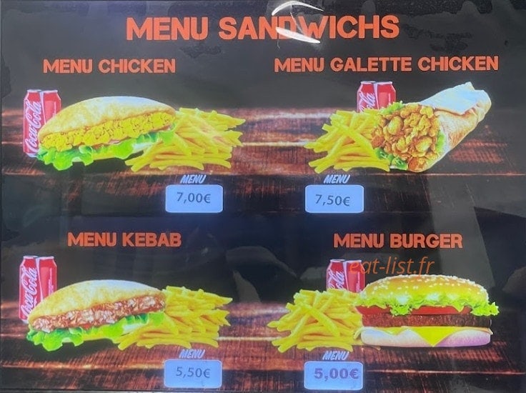 Restaurant Konya — carte page 3