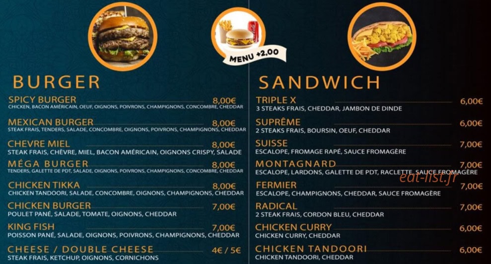 Tasty Spicy Naan — carte page 5