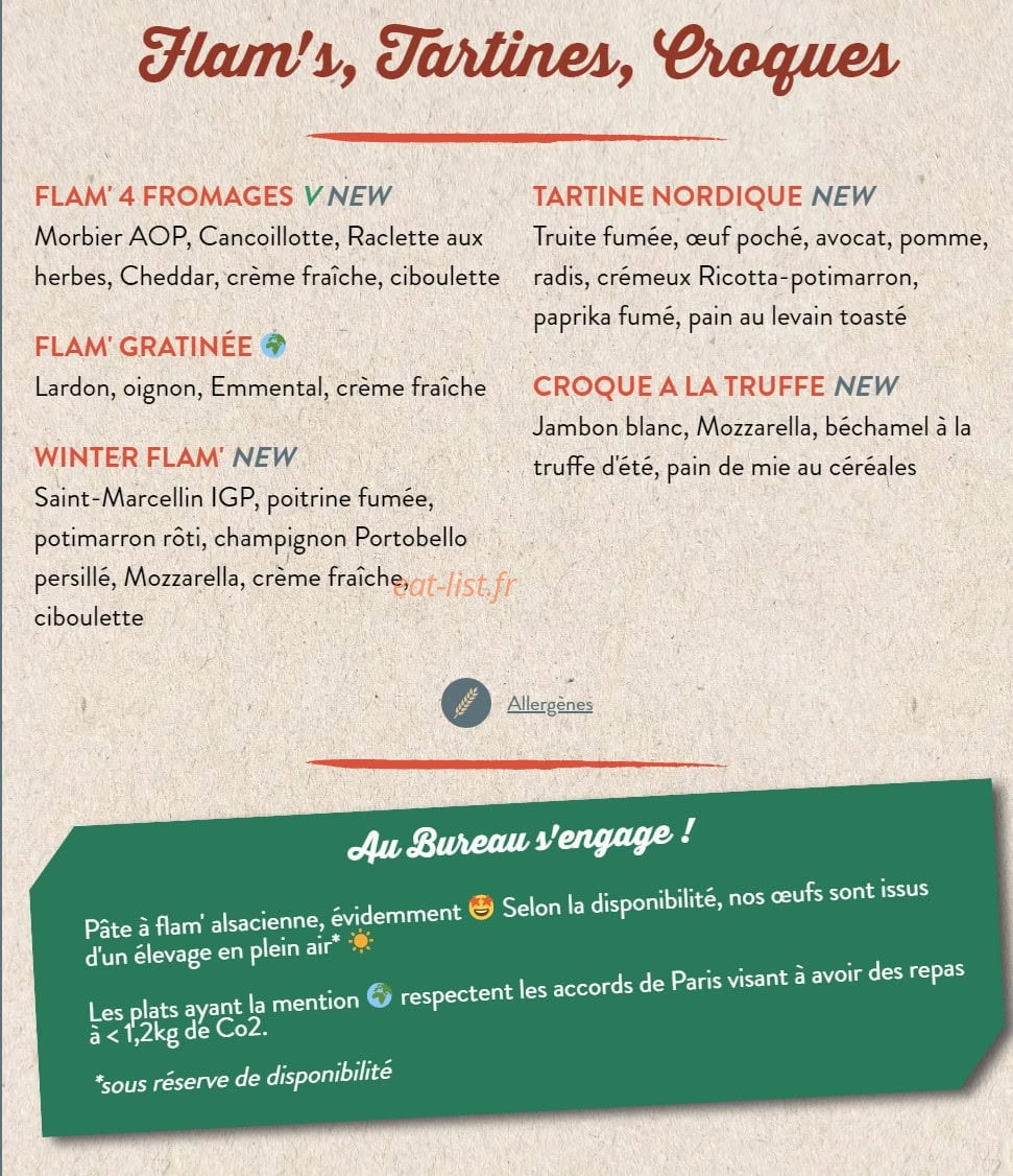 Au Bureau — carte page 4