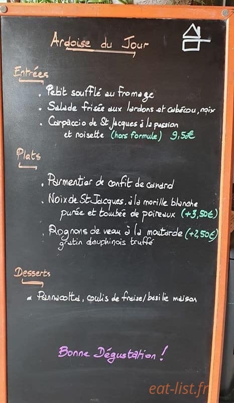 Aux Trois Gauchon — carte page 1