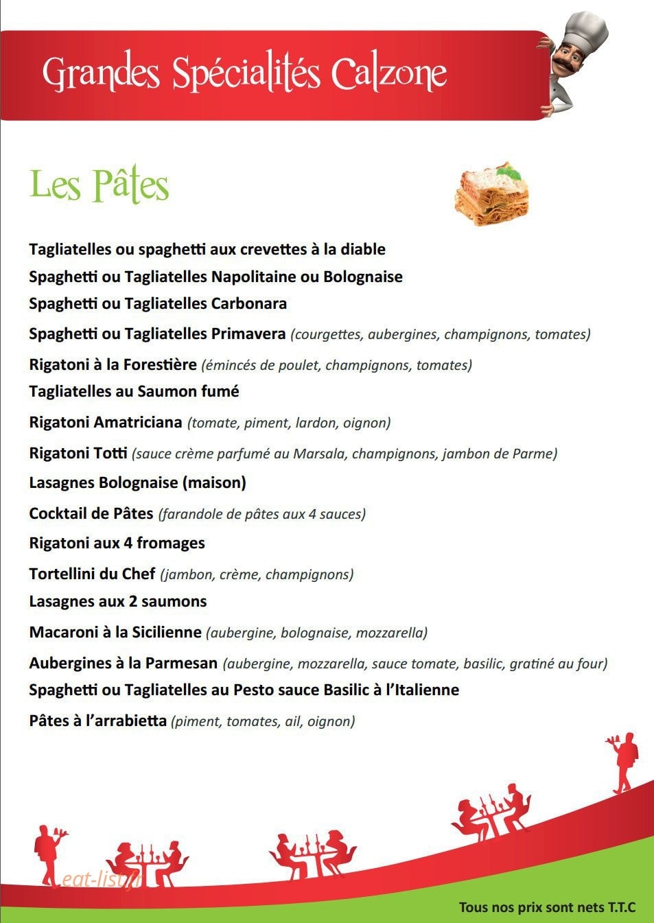 Calzone — carte page 5