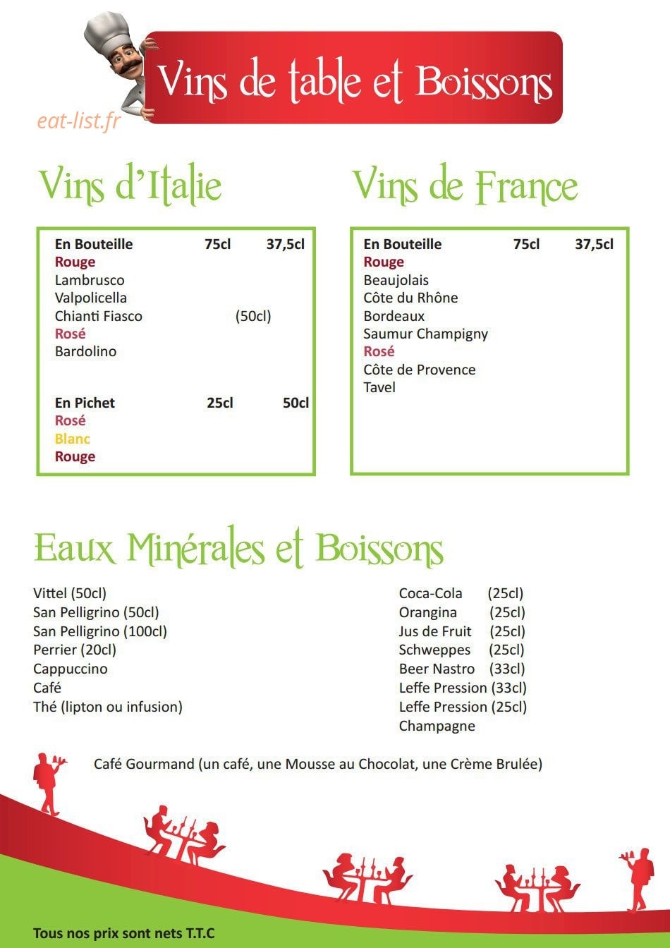 Calzone — carte page 6