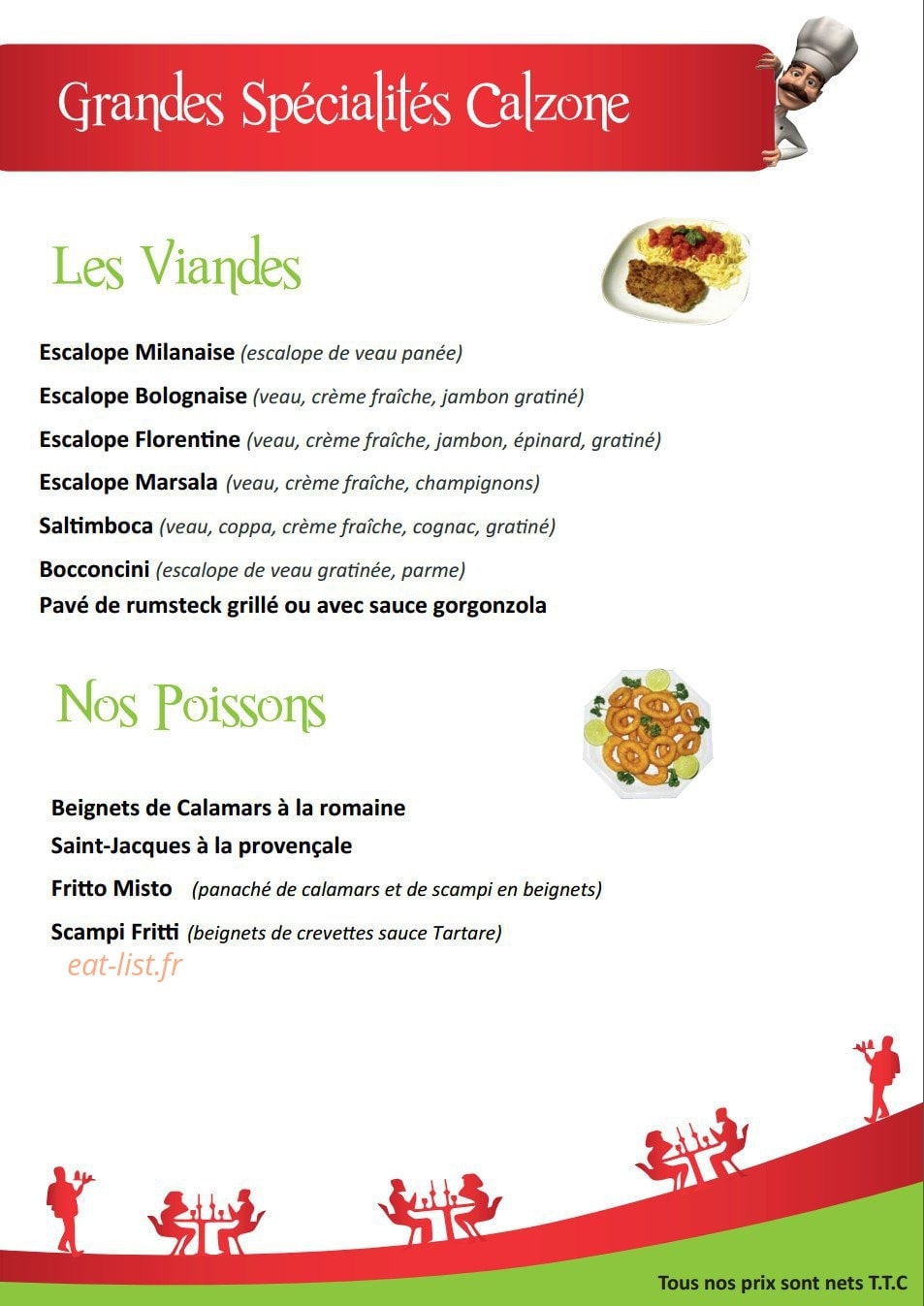 Calzone — carte page 3