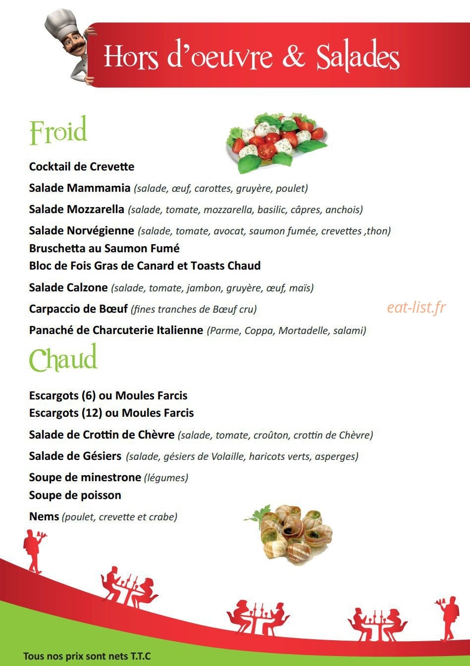 Calzone — carte page 2
