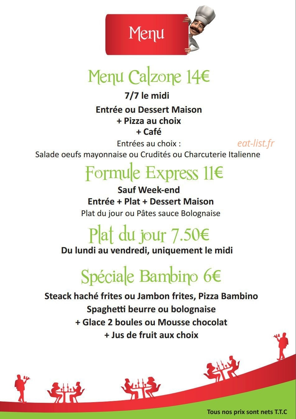Calzone — carte page 7