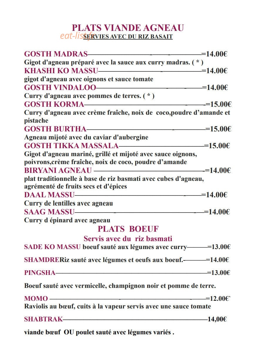 La maison du Népal — carte page 5