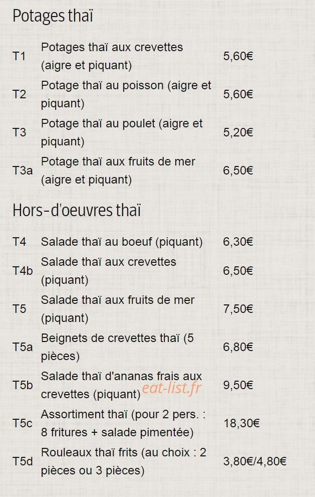 Le Mandarin Palaiseau — carte page 4