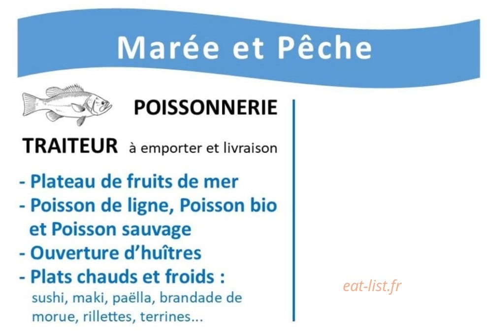 Marée et Pêche — carte page 1