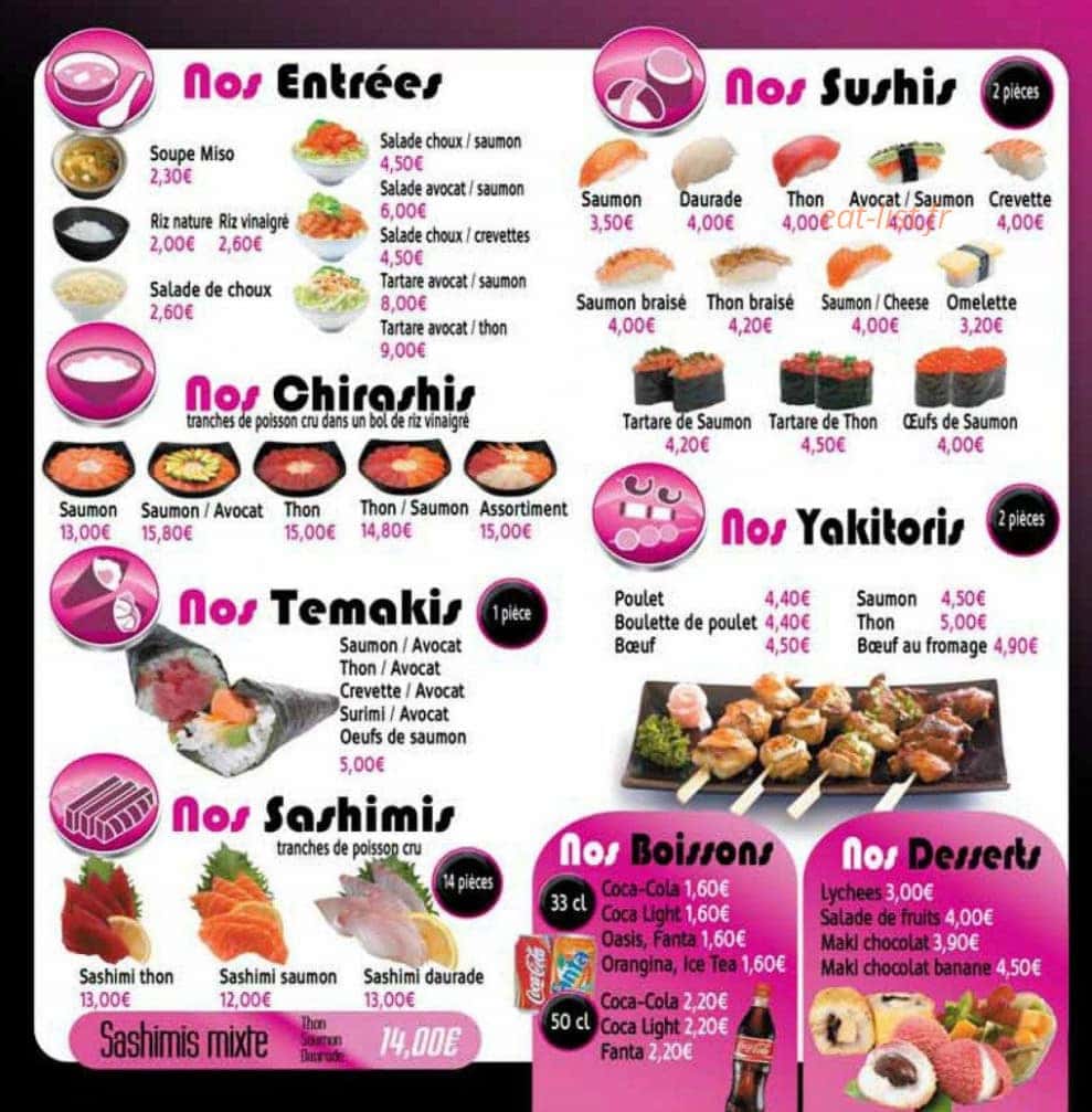 Mister Maki — carte page 3
