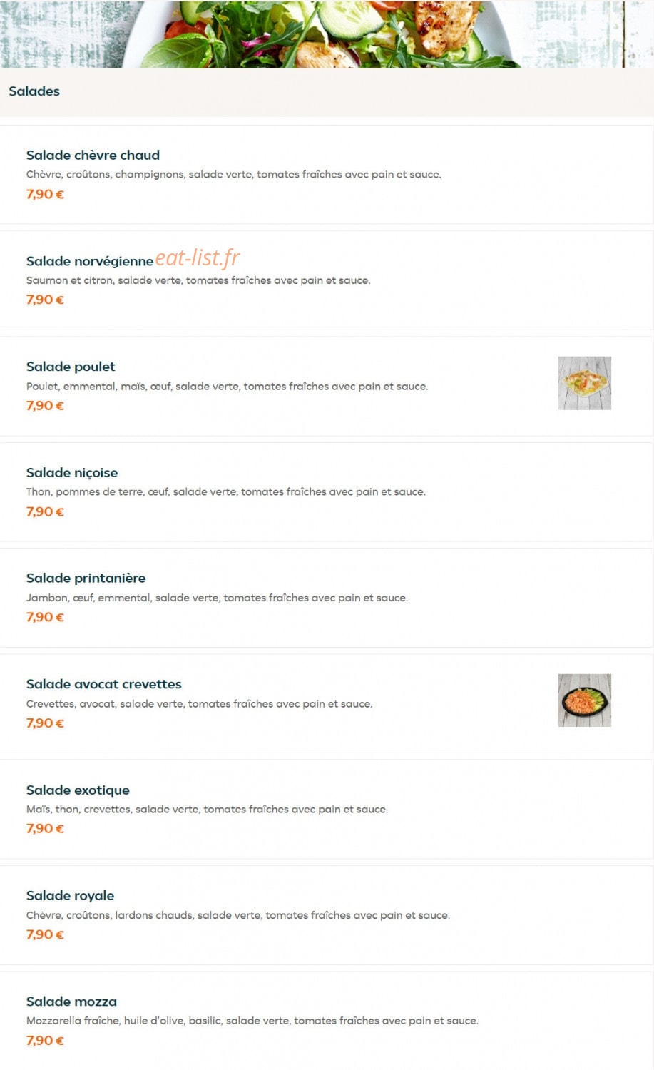 Perfecto Pizza — carte page 18