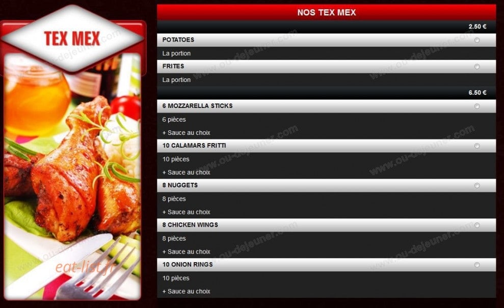 Andiamo Pronto Pizza — carte page 6