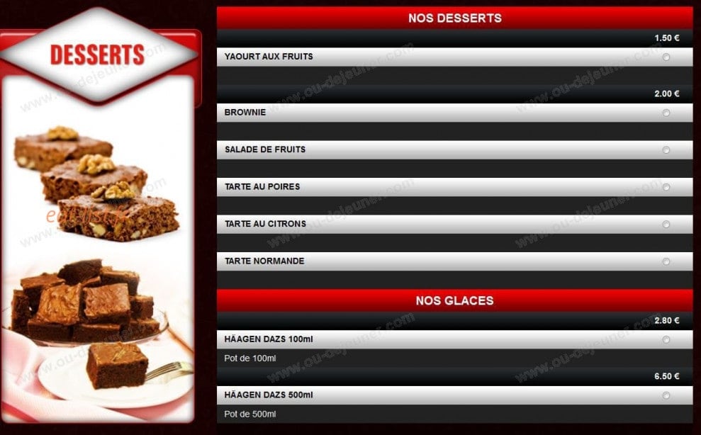Andiamo Pronto Pizza — carte page 8