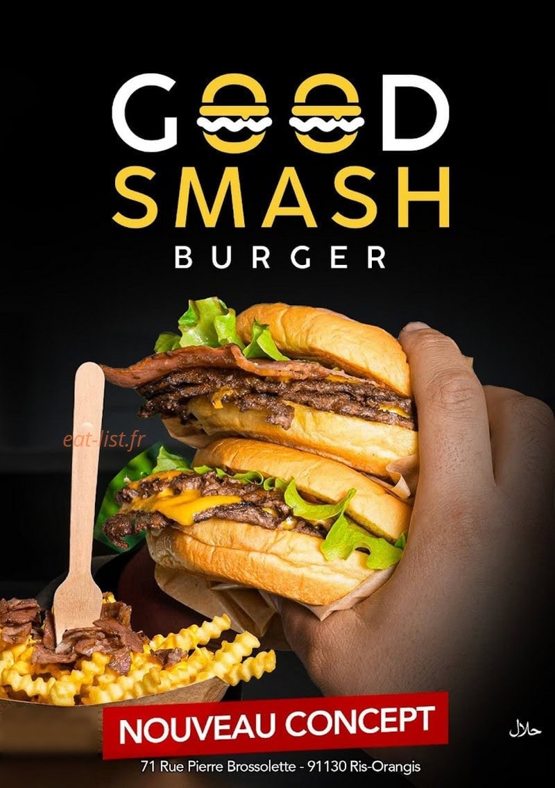Good Smash Burger — carte page 1