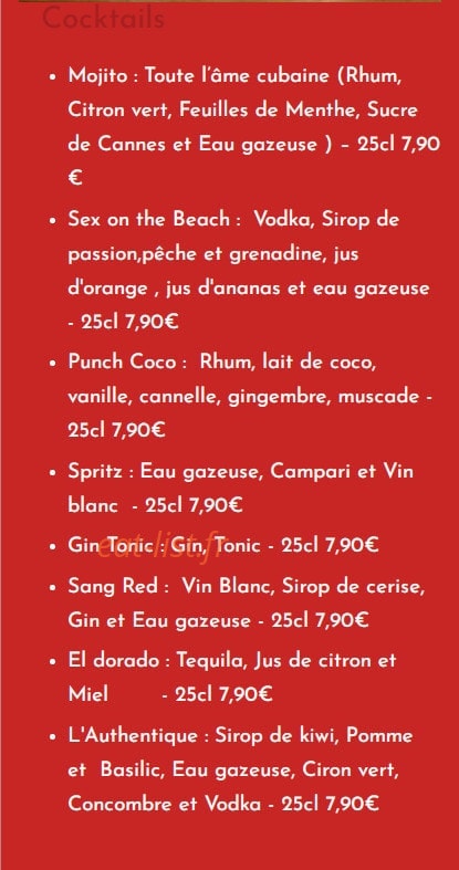 L'authentique — carte page 15