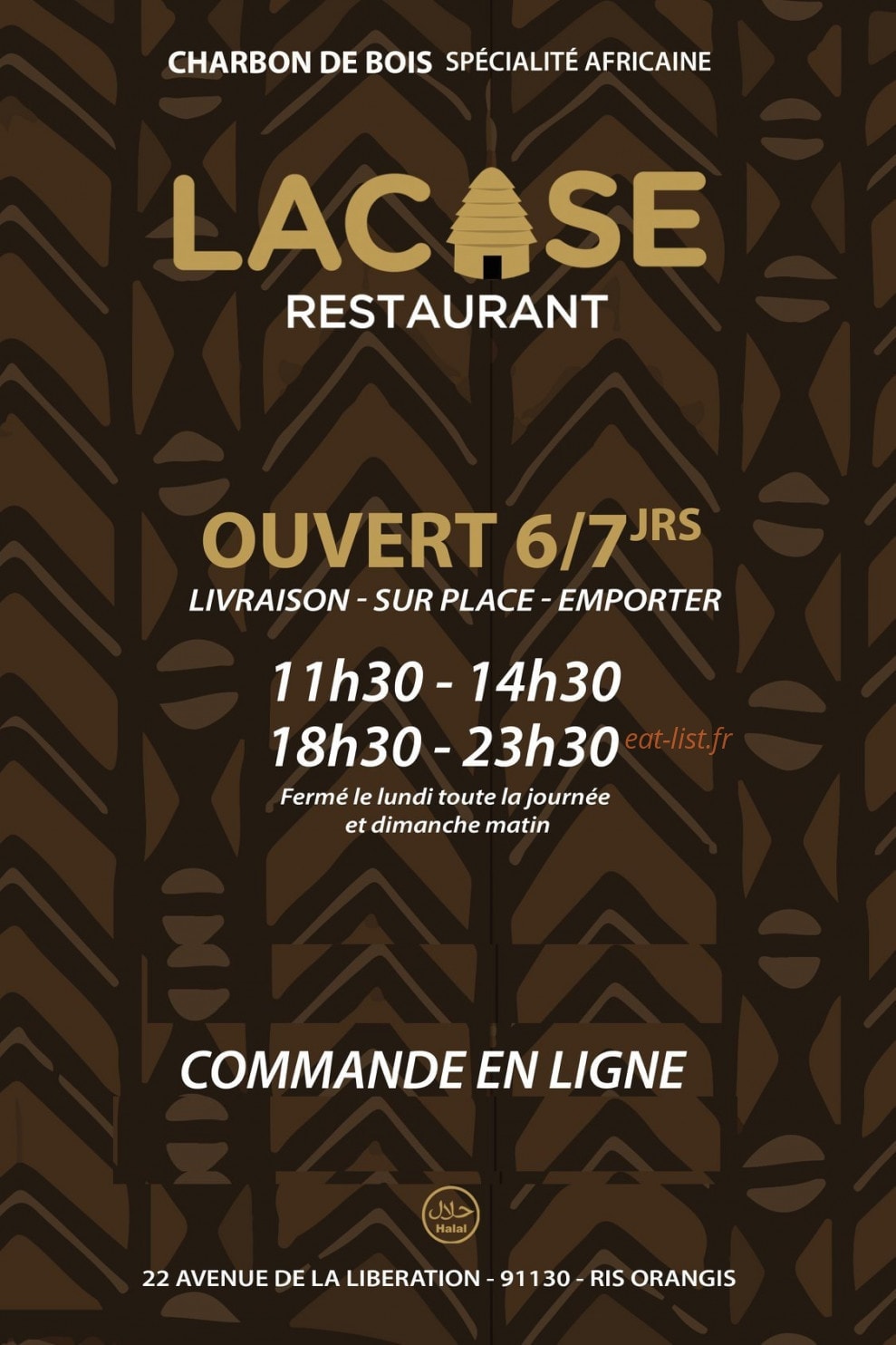La Case — carte page 1