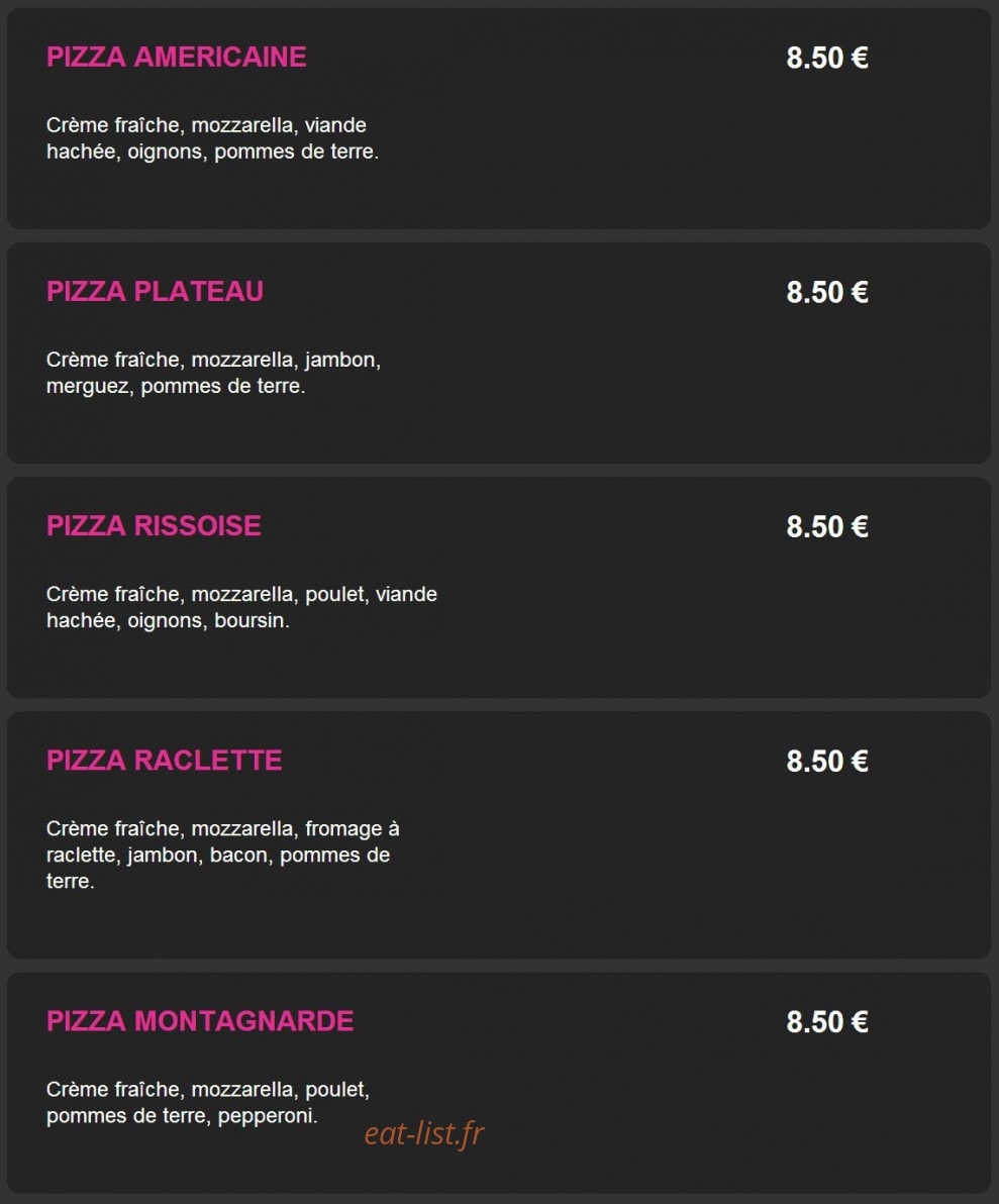 Pizza milano 91 — carte page 11