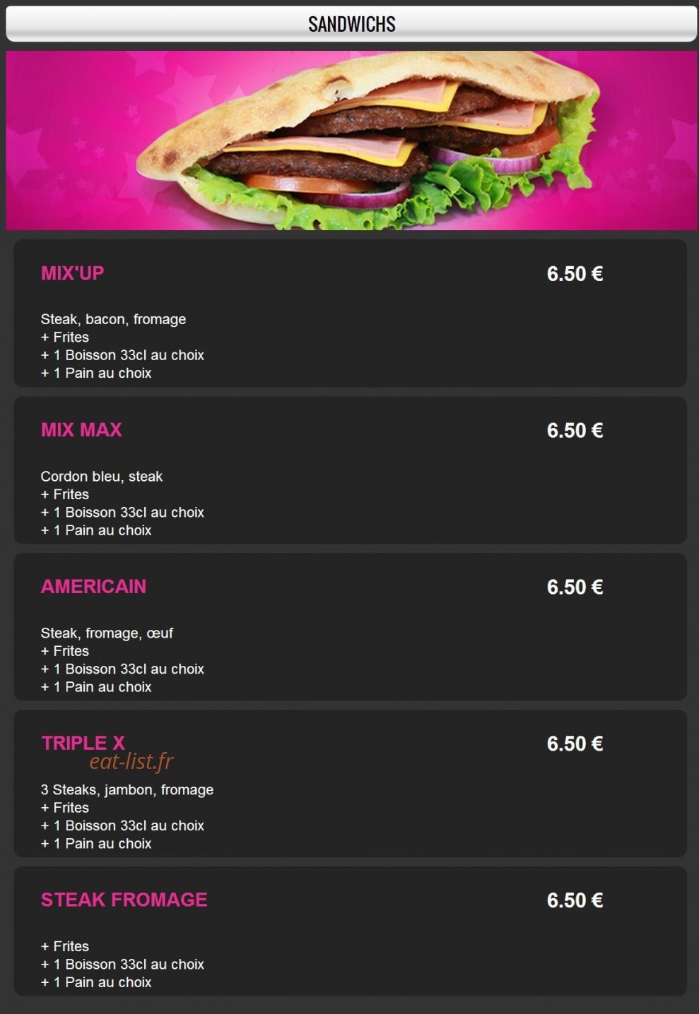 Pizza milano 91 — carte page 15