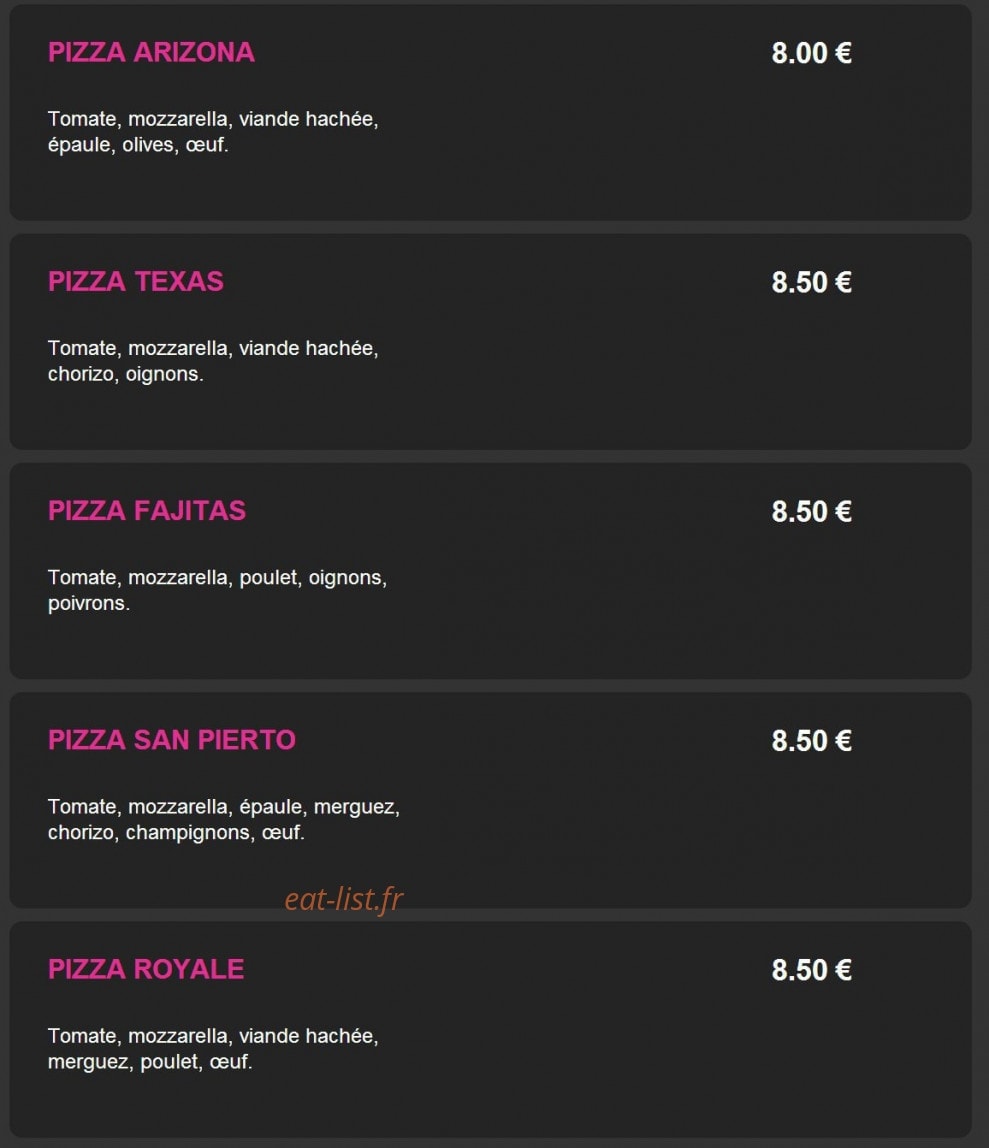 Pizza milano 91 — carte page 8