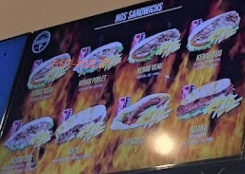 Anamour Grill — carte page 3