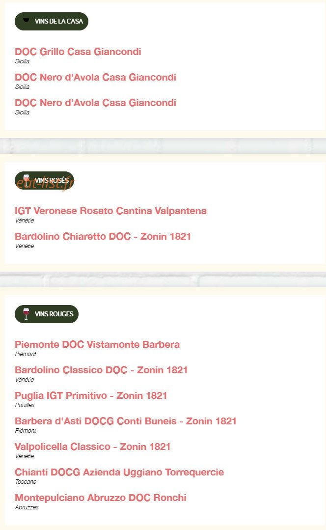 Volfoni — carte page 8
