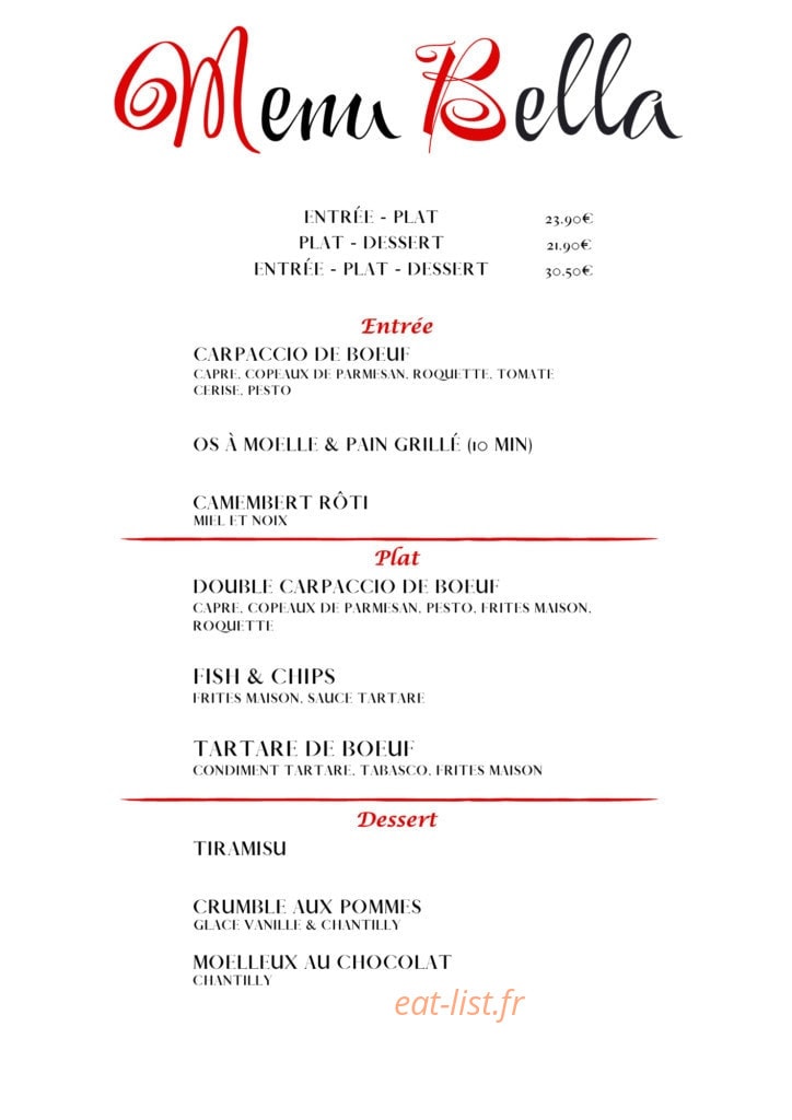 Bella Francia — carte page 8