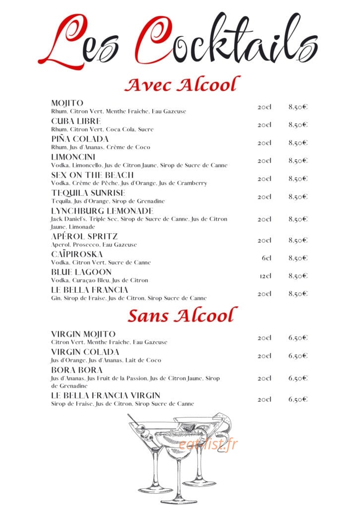 Bella Francia — carte page 12
