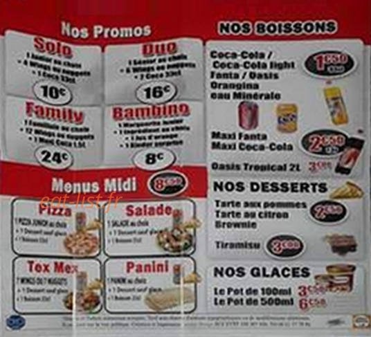 Bella Vida — carte page 4