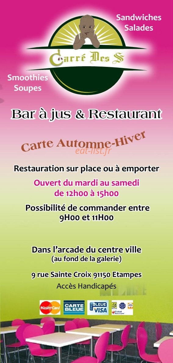 Carré des S — carte page 1