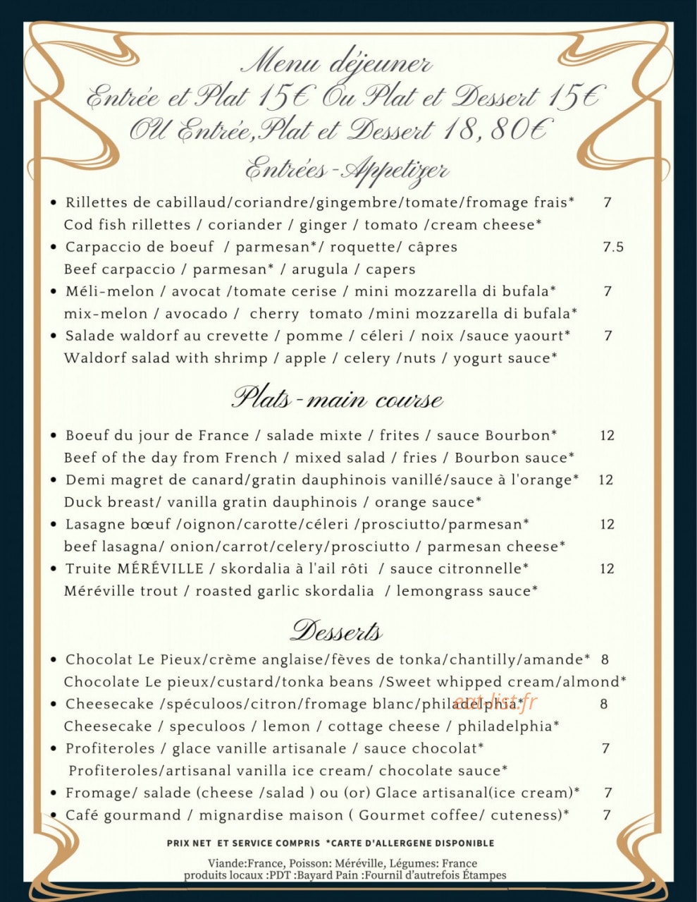 Le Pieux — carte page 1