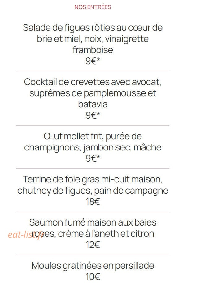 Le Romarin — carte page 2