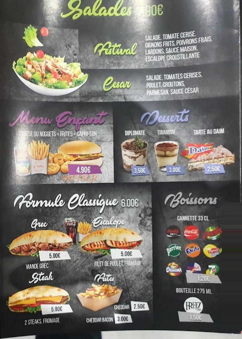Le Sublime — carte page 3