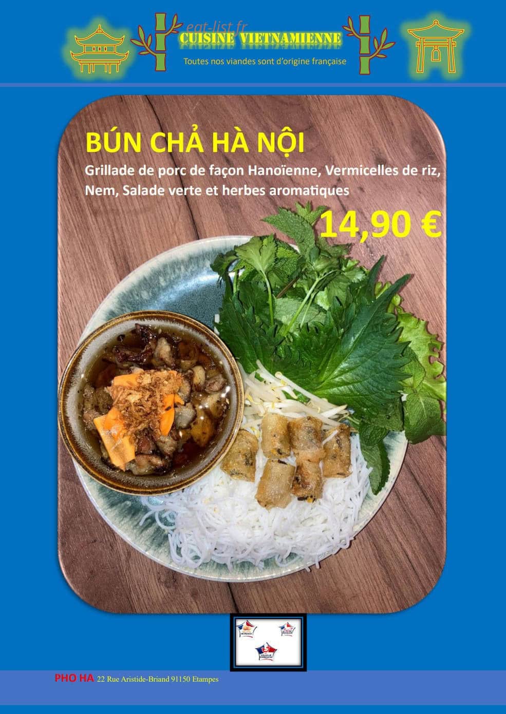 Pho Ha — carte page 5