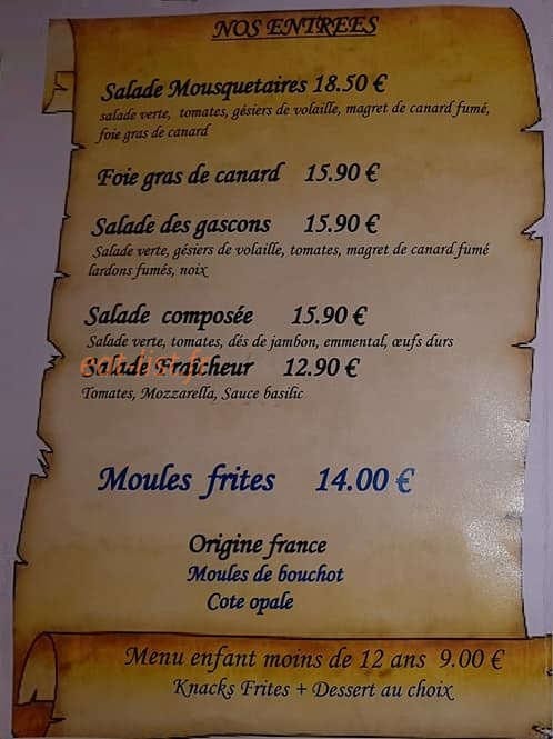 Jambon À La Broche — carte page 2