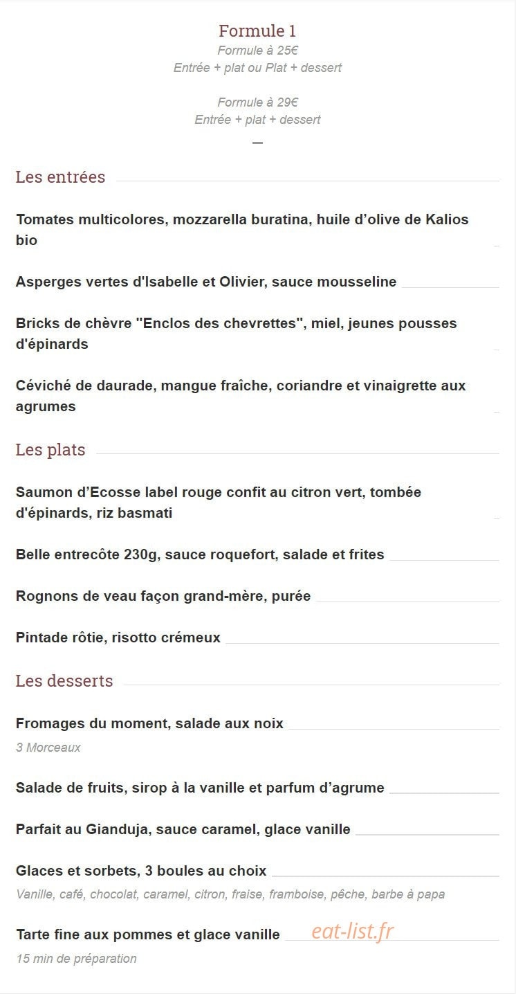 L'atelier De Guill'home — carte page 8