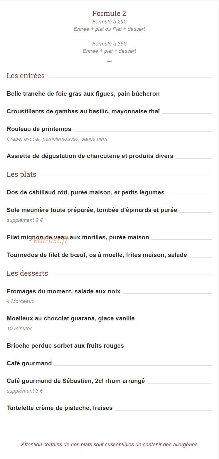 L'atelier De Guill'home — carte page 9