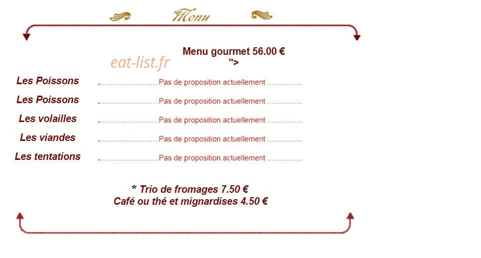 Le Vieux Chaudron — carte page 2
