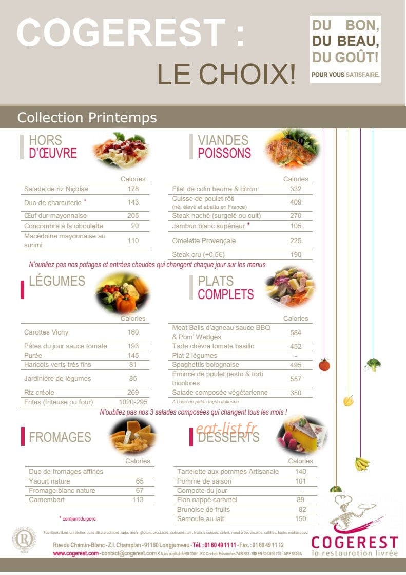 Cogerest — carte page 2