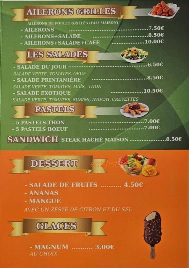 Chez Appo — carte page 2