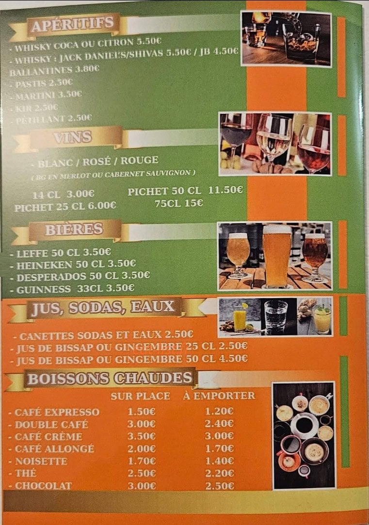 Chez Appo — carte page 3