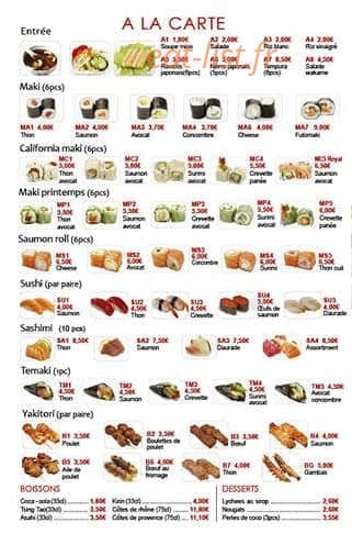 Chez zhou — carte page 5
