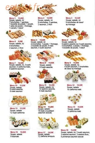 Chez zhou — carte page 3