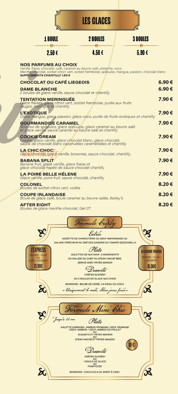 Creply Chic — carte page 4